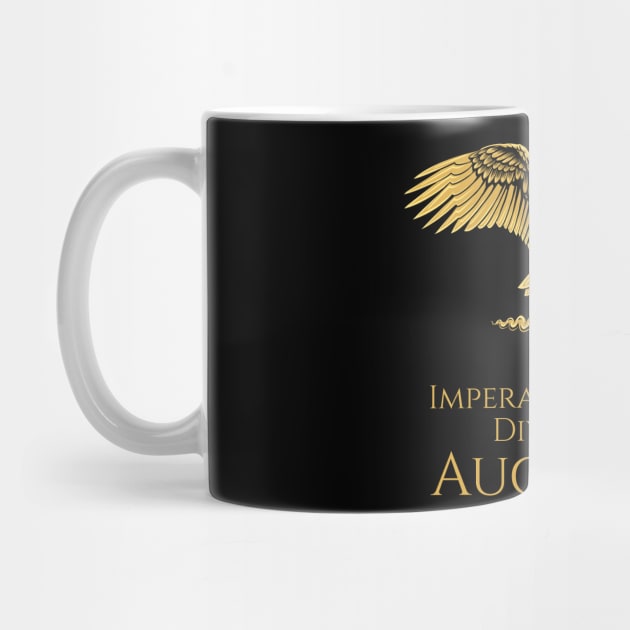 Ancient Roman Emperor Augustus - History Of Rome - SPQR Aquila by Styr Designs